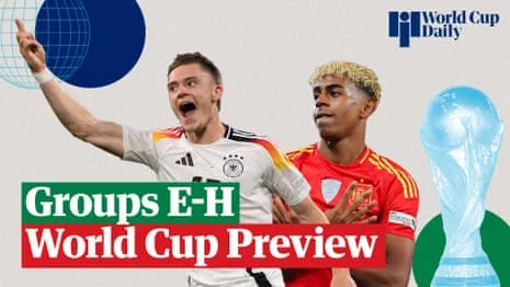 World Cup 2026 preview: Groups E-H | Football Weekly – video World Cup 2026 preview: Groups E-H | Football Weekly – video