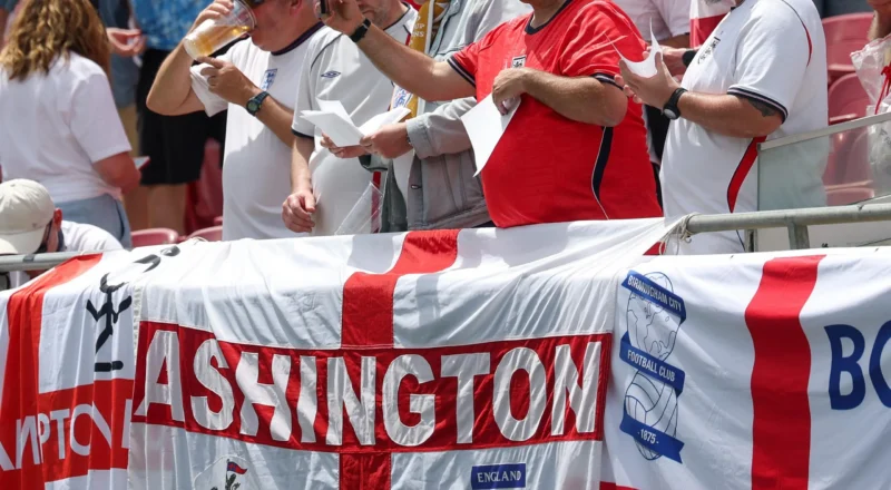 England flags could be confiscated from supporters attending World Cup opener