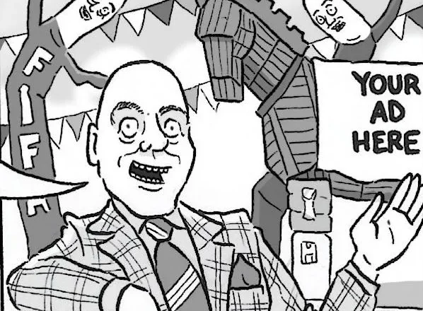 David Squires on … a thirst for adverts and other notes from the World Cup so far