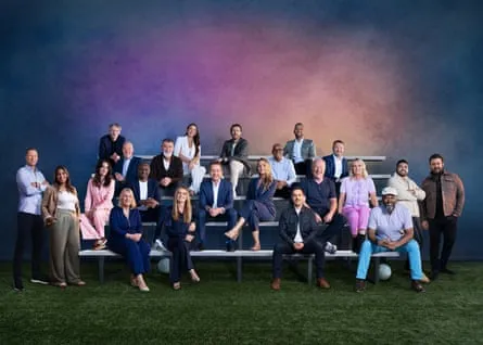 The ITV presenting team for the World Cup The ITV presenting team for the World Cup
