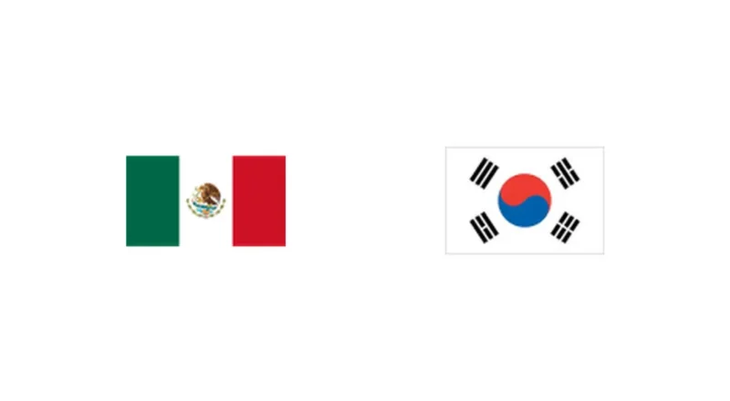 Prediction cover: Mexico vs South Korea